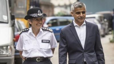 Sadiq Khan and Cressida Dick