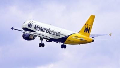 Monarch Airlines plane