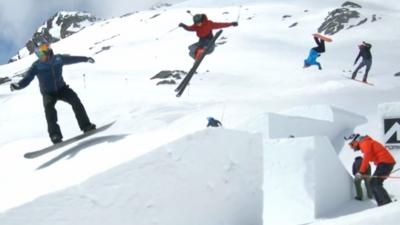 James Woods' guide to 'wild' slopestyle course