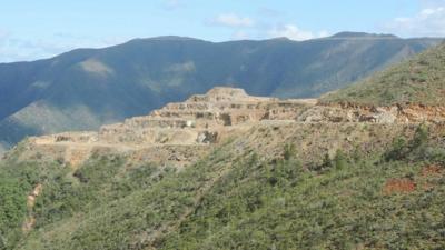 The Societe Le Nickel (SLN) mine in Kouaoua, New Caledonia