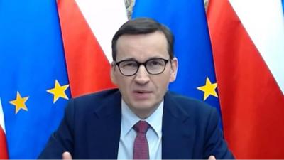 Polish prime minister Mateusz Morawiecki