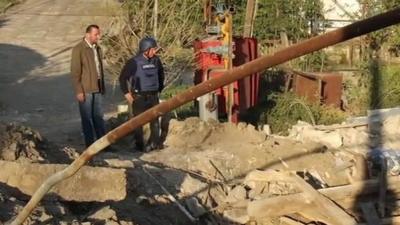 Damage in Nagorno-Karabakh