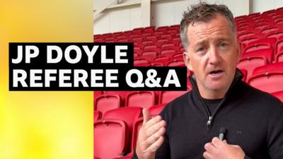JP Doyle referee Q&A