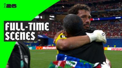 Cape Verde's Vozinha emotional as their match against Spain ends in a 0-0 draw