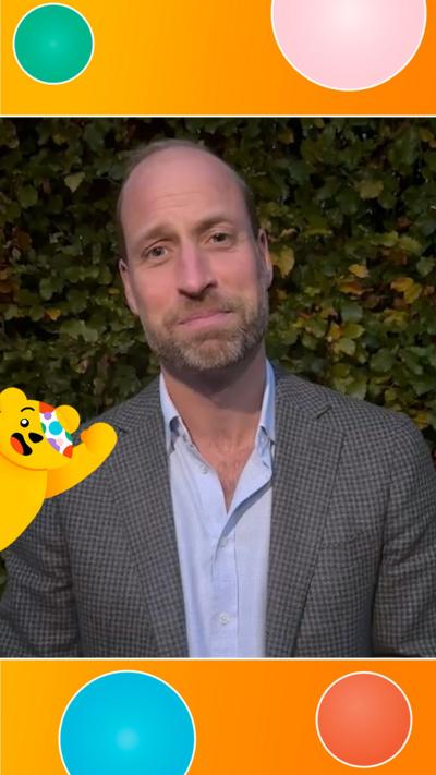 HRH Prince William sends a message to Sara!