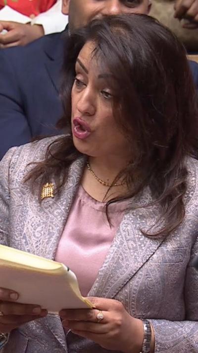 Naz Shah speaking in the House of Commons