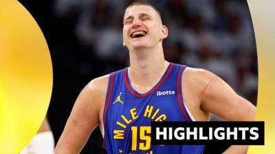 Nikola Jokic of the Denver Nuggets