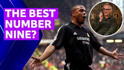 Ronaldo and Gary Lineker