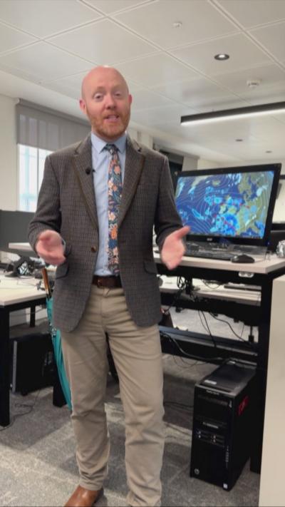 Barra best stands in front of the camera