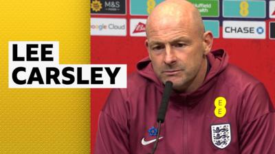 England interim boss Lee Carsley