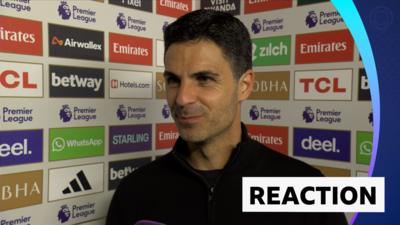 Arsenal boss Mikel Arteta