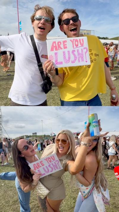 Zara Larrson fans at Radio 1's Big Weekend in Herrington Park