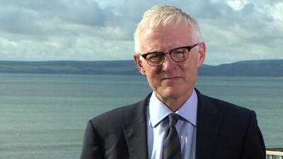 Norman Lamb at Lib Dem conference