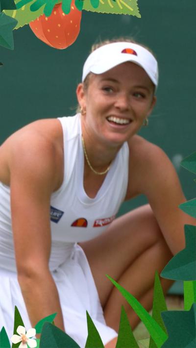 Katie Swan smiling 