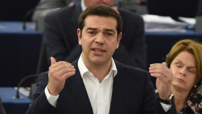 Greek Prime Minister Alexis Tsipras