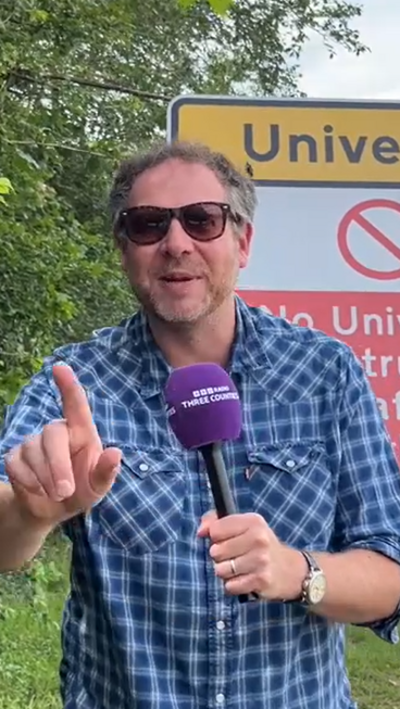 BBC reporter 