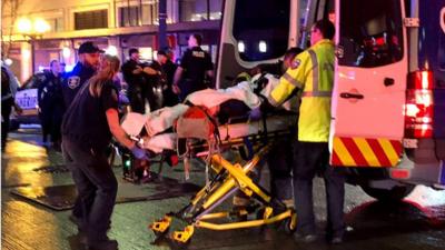 One person died and seven were wounded in a rush hour shooting in downtown Seattle.