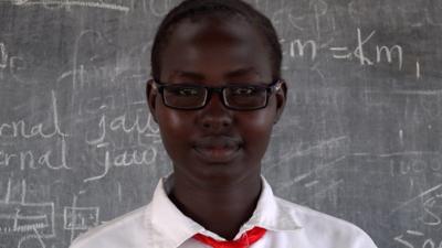 South Sudan student