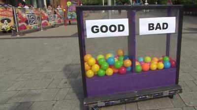 Daily Politics mood box in Bristol