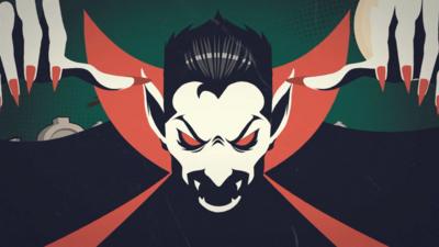 Illustration of a vampire