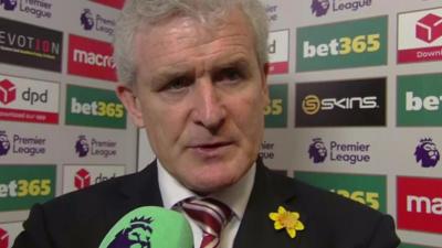 Stoke City's Mark Hughes