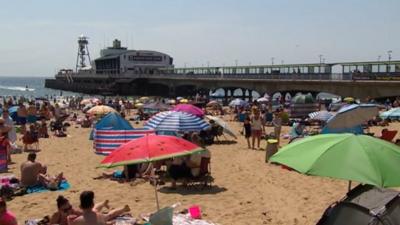 Bournemouth beach