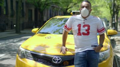 Ricardo Rosillo, a taxi driver in New York City