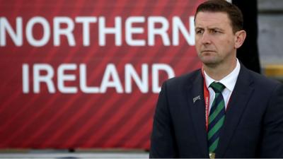 Northern Ireland manager Ian Barclough