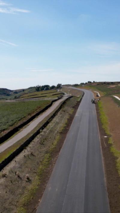 A main road in North Yorkshire
