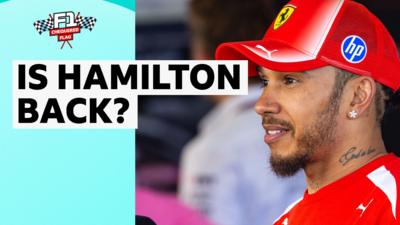 Ferrari's Lewis Hamilton