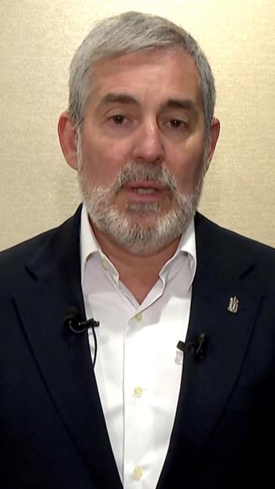 Canary Islands President Fernando Clavijo 