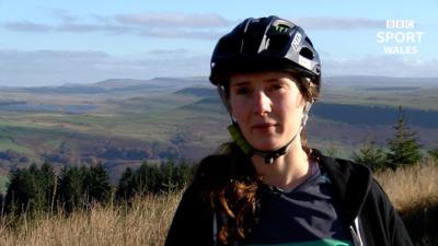 Welsh mountain biker Manon Carpenter