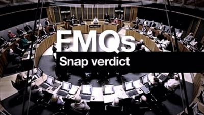 FMQs Snap verdict