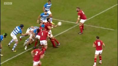 Welsh line-out