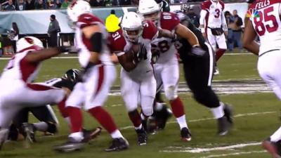 Arizona Cardinals running back David Johnson