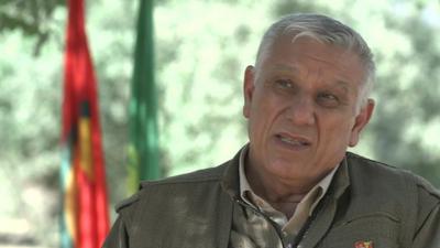 Cemil Bayik, leader of the PKK