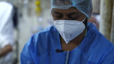 Nurse in PPE