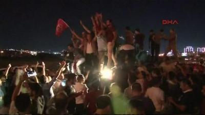 People on the street in Turkey