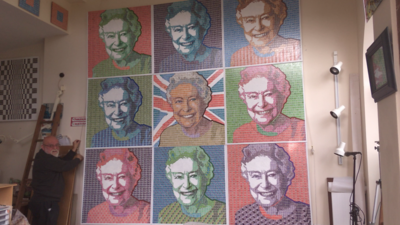 Pete Mason's Queen collage