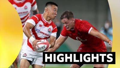 Wales v Japan highlights