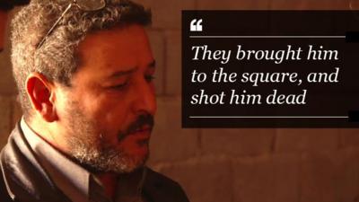 A man from Sirte describes how his brother was publicly executed and crucified by so-called Islamic State