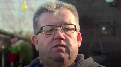 John Doherty, 55, from County Tyrone has been waiting for a gall bladder operation for six years.