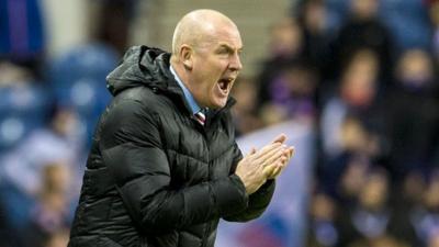 Rangers manager Mark Warburton