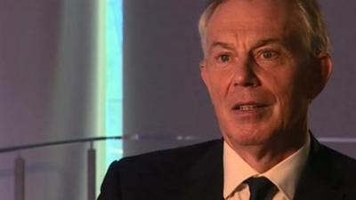 Blair says political solution needed to end Syria crisis