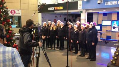 RAF Cosford military wives choir