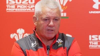 Wales coach Warren Gatland