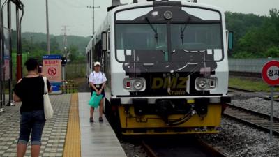 The station inside Korea's DMZ