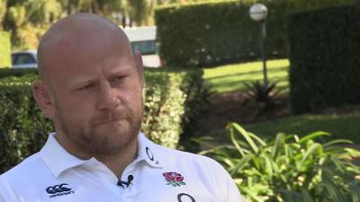 England prop Dan Cole