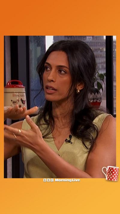Crystelle Pereira on Morning Live
