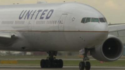 United plane